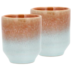 VC31422 Mugg Blå/Amber 18cl 2 St