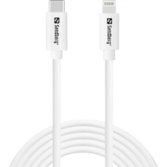 13659 Kabel USB-C till Lightning Sanberg 2m