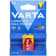 4722614401 Batteri 9V Longlife Max Power