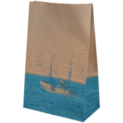 77151 Brown Small Cash Bag 160x90x250mm