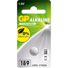 102004 Button Battery GP LR54/189 1.5V