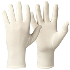 GB1100160 Eksemhandskar Bamboo Vit Granberg 0160