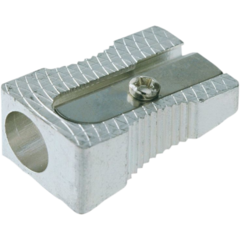 384500 Aluminum Pencil Sharpener Single BNT