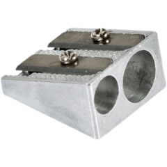 384600 Double Aluminum Pencil Sharpener BNT