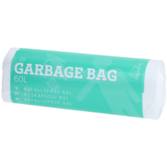 A60V Avfallspåse Vit 60L
