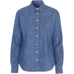 TG141035 Jeansskjorta Dam Cottover