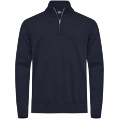 NW355428 Stickad tröja herr med halvzip Cutter & Buck Oakville