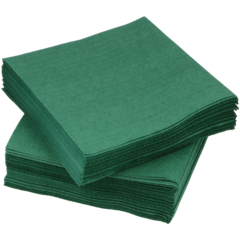 243304 Servetti 3-kerros Lehdenvihreä