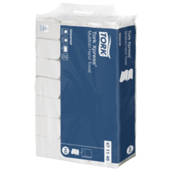MF471146 Pappershandduk Tork Xpress Universal H2 Z-vikt Vit Storpack
