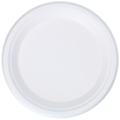 88222 Bagassetallerken Hvit 22,5 cm