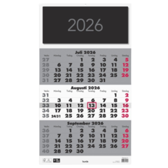 D1745 Väggkalender Burde 1745 Triplaner Elegant 2026