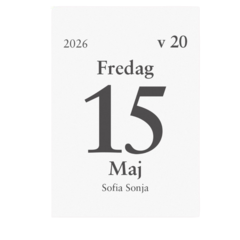 D5221 Dagblokk 75x107mm 2026