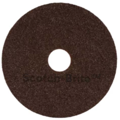 SBBR13 Golvrondell Scotch-Brite™ Brun 13" 5Pack