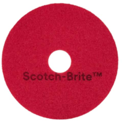 SBR11 Golvrondell Scotch-Brite™ Röd 11" 5-pack