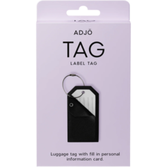 880167 Bagagebricka Tag Adjö Svart