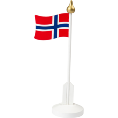 HIS74057 Hisab Träflagga 24cm