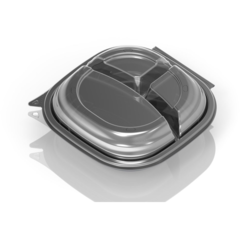 119211906 Salaattirasia & Kansi 3-lokeroinen Vista Lämmin & Kylmä