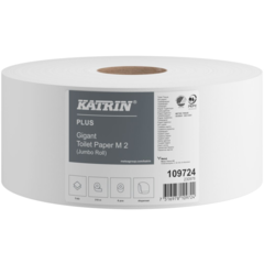 15410972 Toalettpapper Katrin Plus 2-lag Gigant M