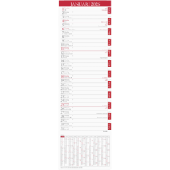 D1572 Almanacka Burde 1572 Stor Bordskalender med flik 2026