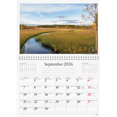 D1720 Väggkalender Burde 1720 Väggficka 2026