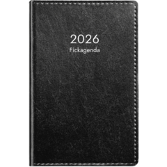 D3326 Pocket agenda 2026 Svart