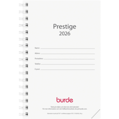 D3340 Burde 3340 Prestige Refill 2026 Planner