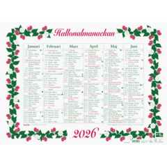 D5010 Almanacka Burde 5010 Stora Hallonalmanackan 2026