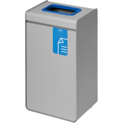 DU321106 Återvinningskärl Papper Blå 55L