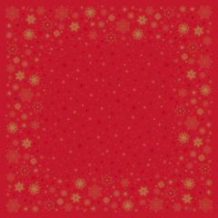 119211536 Bio Dunicel® Napkin Stargazing Red 84x84 cm
