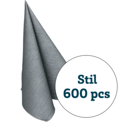 1100210 Napkin Stil Dark Grey 40x40cm