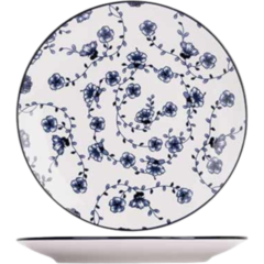 BI5696002 Tallrik Cosy & Trendy Flor Azul