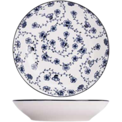 BI5696003 Tallrik Djup Cosy & Trendy Flor Azul 20cm