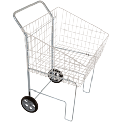 MF110510 Tvättvagn Jonas 2st Hjul med Korg 70L