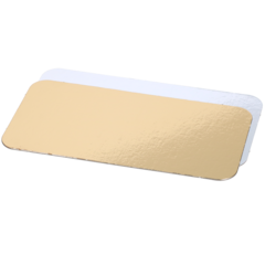 10510200 Kageplade 100x200mm Premium Guld/Sølv