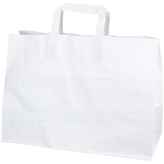 351725 PAPIRPOSE HVIT 15 LITER