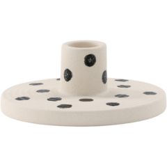 VD58109110 Ljusstake Bette Dots 12xH5cm