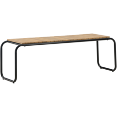 VD6020001 Bänk Holmbeck Svart 136x46cm
