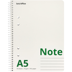 435208 Lined A5 Notebook