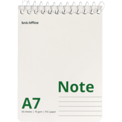 435213 Spiralblok A7 linjeret