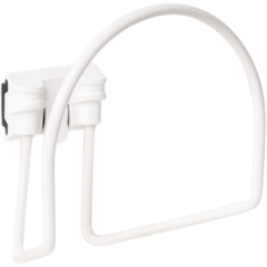 1049305 Slanghållare Toolflex med väggadapter Vit*