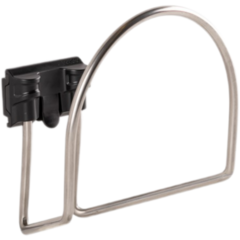 1049306 Slanghållare Toolflex med väggadapter Rostfri*