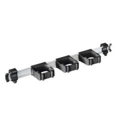 1049311 Skena Toolflex ONE 54cm med 3st hållare Svart*