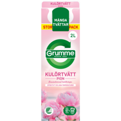 510005782 Tvättmedel Grumme Flytande Kulörtvätt Pion 2L