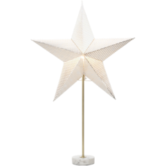GK1760320 Pappersstjärna Silv. Marmorfot
