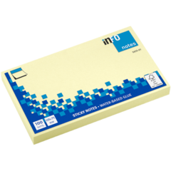 12776 Notisar Gul 125x75mm