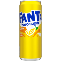 20793212 Fanta Citron Zero dåse 33cl inkl. pant