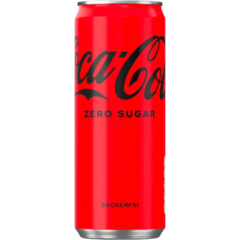 C2811-1 Läsk Coca-Cola Zero burk 33cl inkl. pant