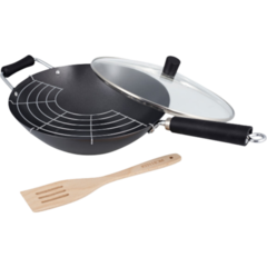 KH431041 Wok Set Excellence Ken Hom Ø31cm