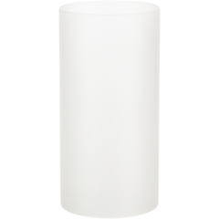 8841731 Lysestage til oliekapsel Frostet Glas*