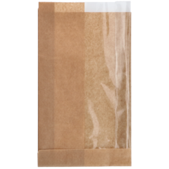 7102571 Sandwichpose Brun 14/5x25 cm
